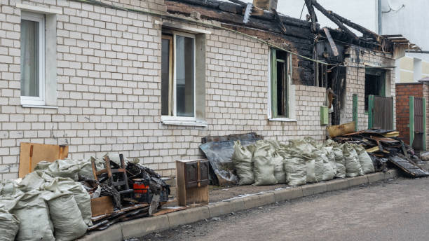 Professional Smoke Damage Removal technician working in The Colony, TX